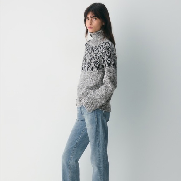 Aritzia Wilfred Trophy Wool Cashmere Turtleneck Sweater Size XL NWOT - Picture 13 of 16